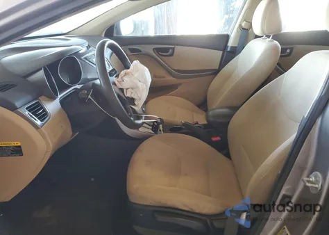 2013 Hyundai Elantra Gls из США, поврежденный, VIN 5NPDH4AE4DH158703